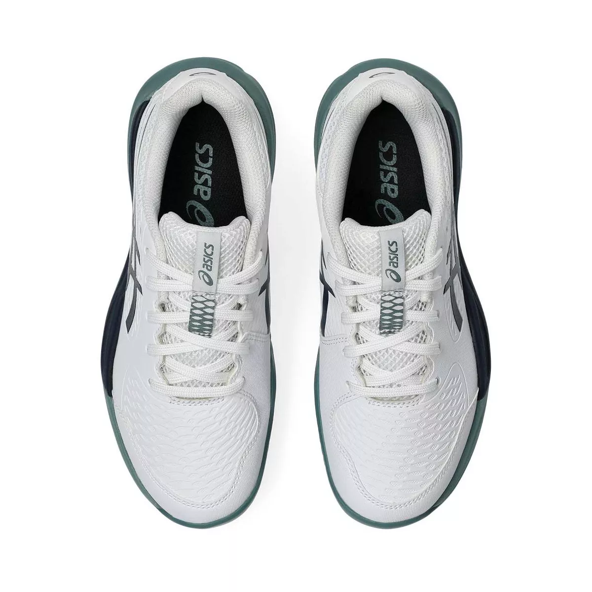 Scarpe Asics Gel Resolution X GS Terra Battuta Junior Bianco / Blu Notte