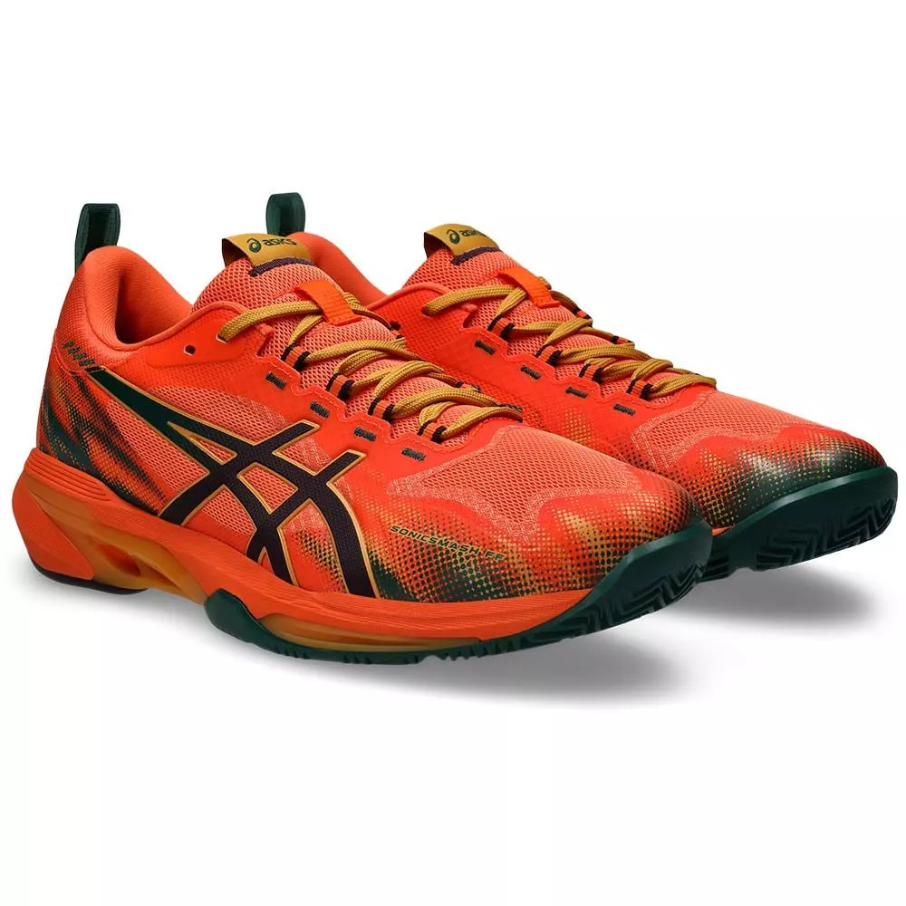 Scarpe Asics Sonicsmash FF Padel Arancione / Verde