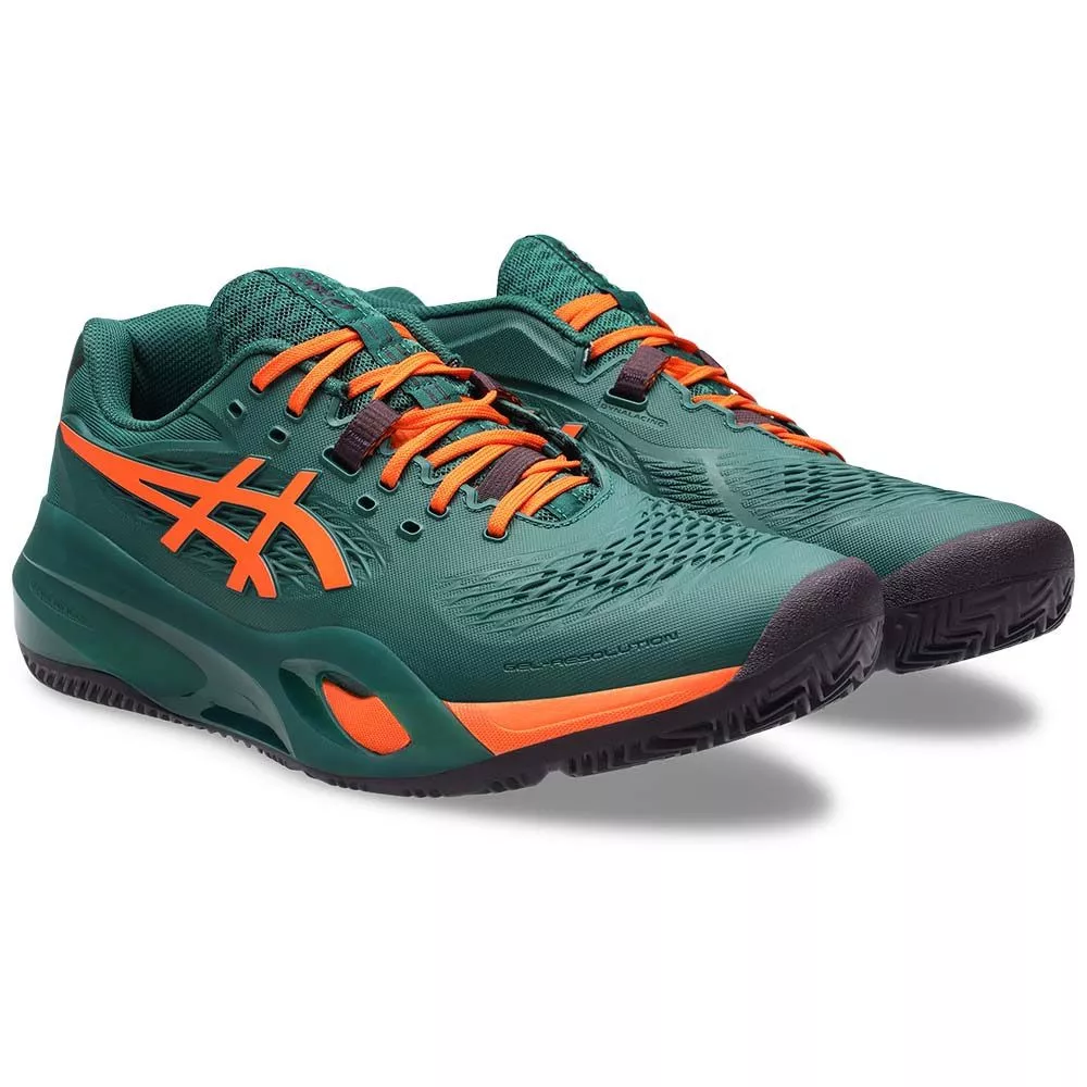 Scarpe Asics Gel Resolution X Padel Verdi / Arancioni