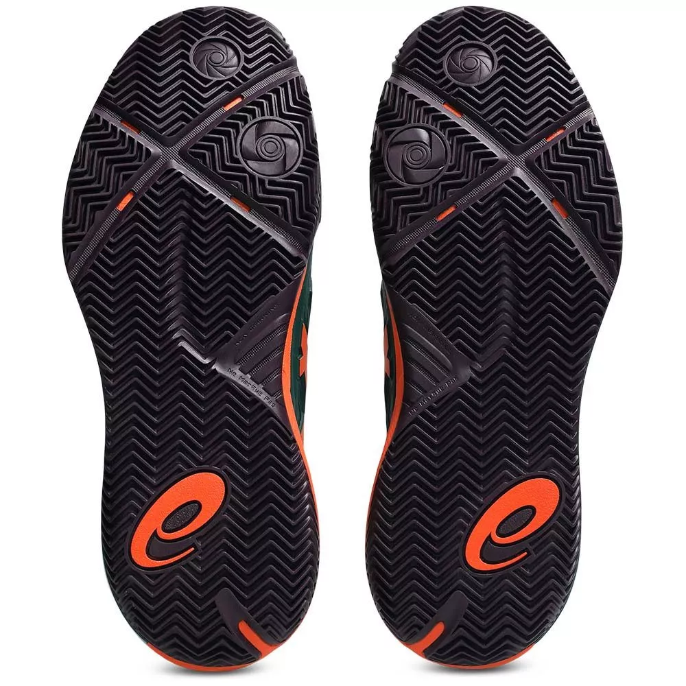 Scarpe Asics Gel Resolution X Padel Verdi / Arancioni