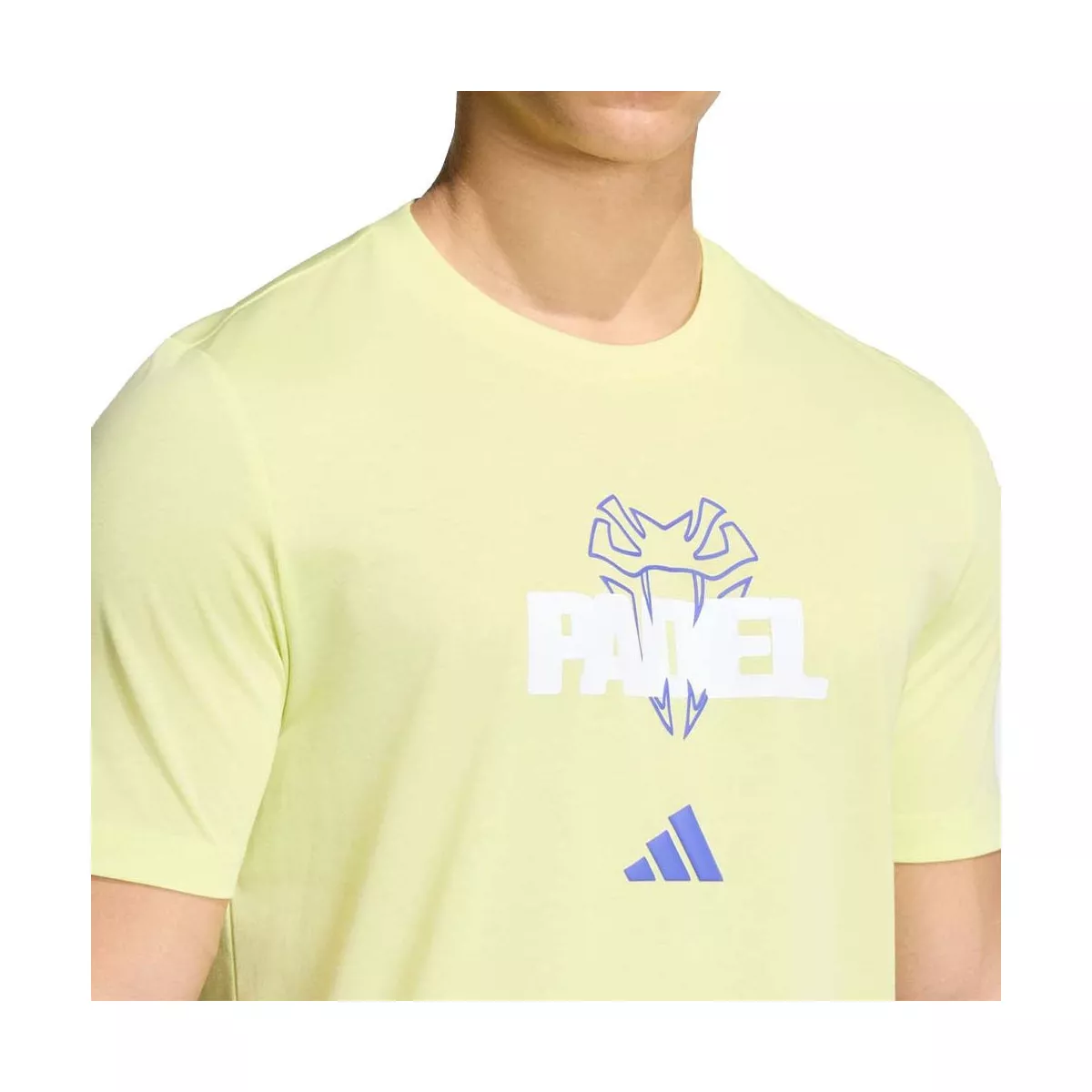 T-shirt Adidas Padel Grafico Giallo