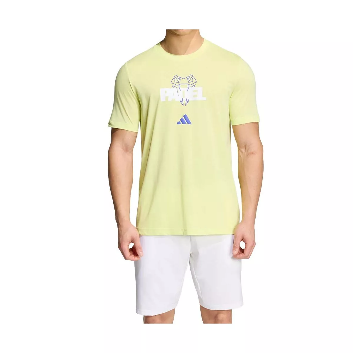 T-shirt Adidas Padel Grafico Giallo