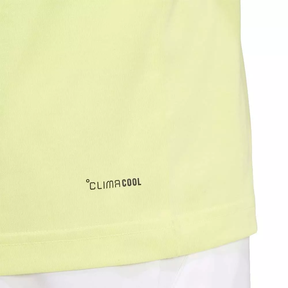 T-shirt Adidas Padel Grafico Giallo