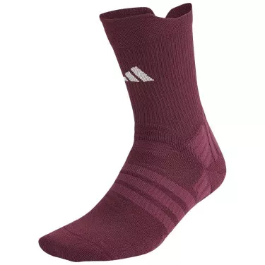 Calze Adidas Padel Bordeaux a Metà Polpaccio