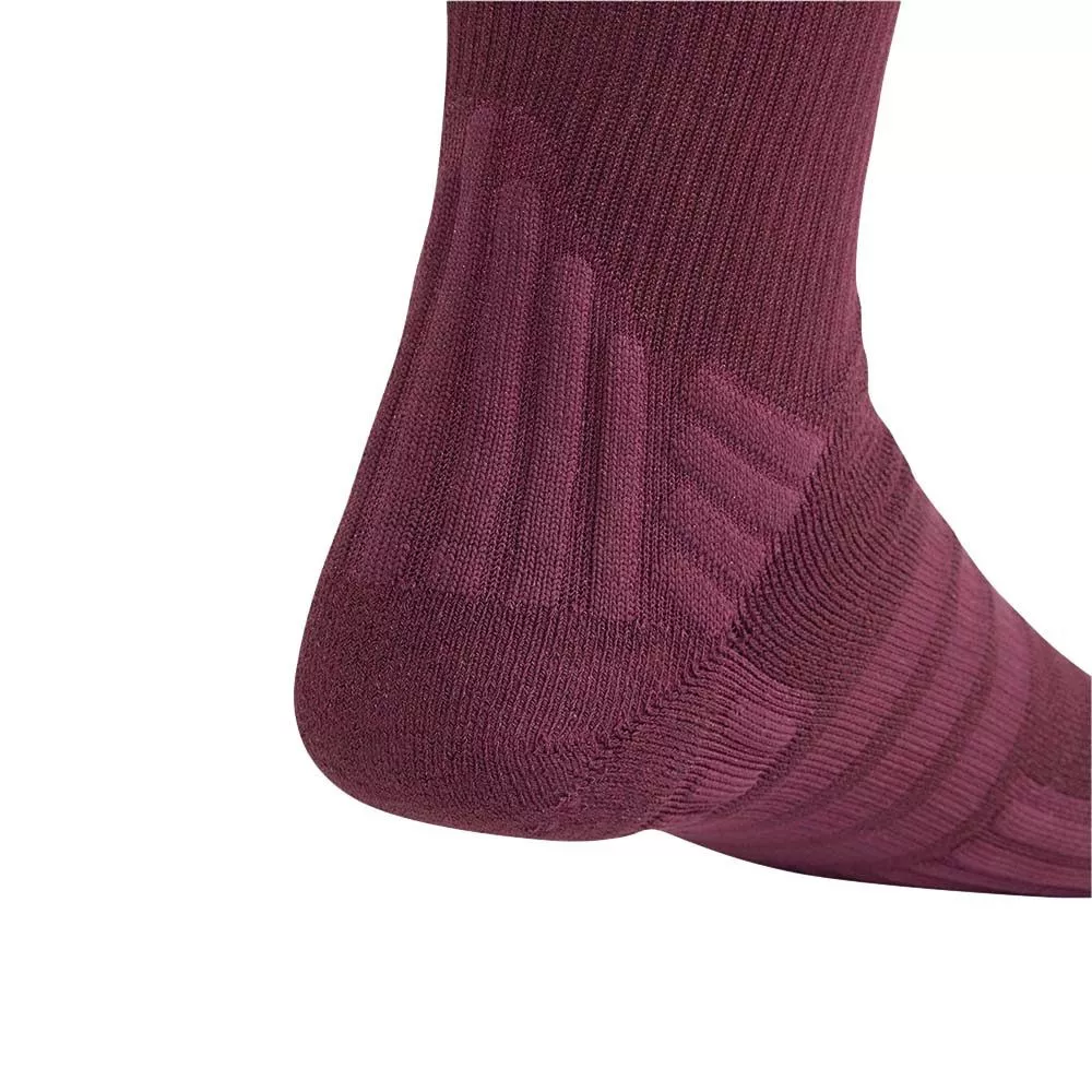 Calze Adidas Padel Bordeaux a Metà Polpaccio