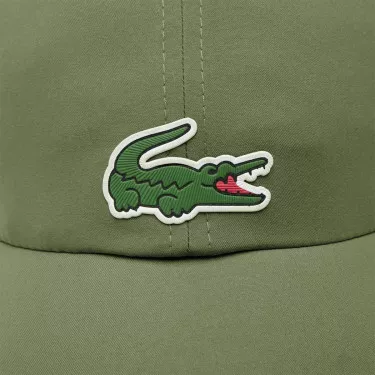 Cappellino Lacoste x Novak Djokovic Kaki da Padel