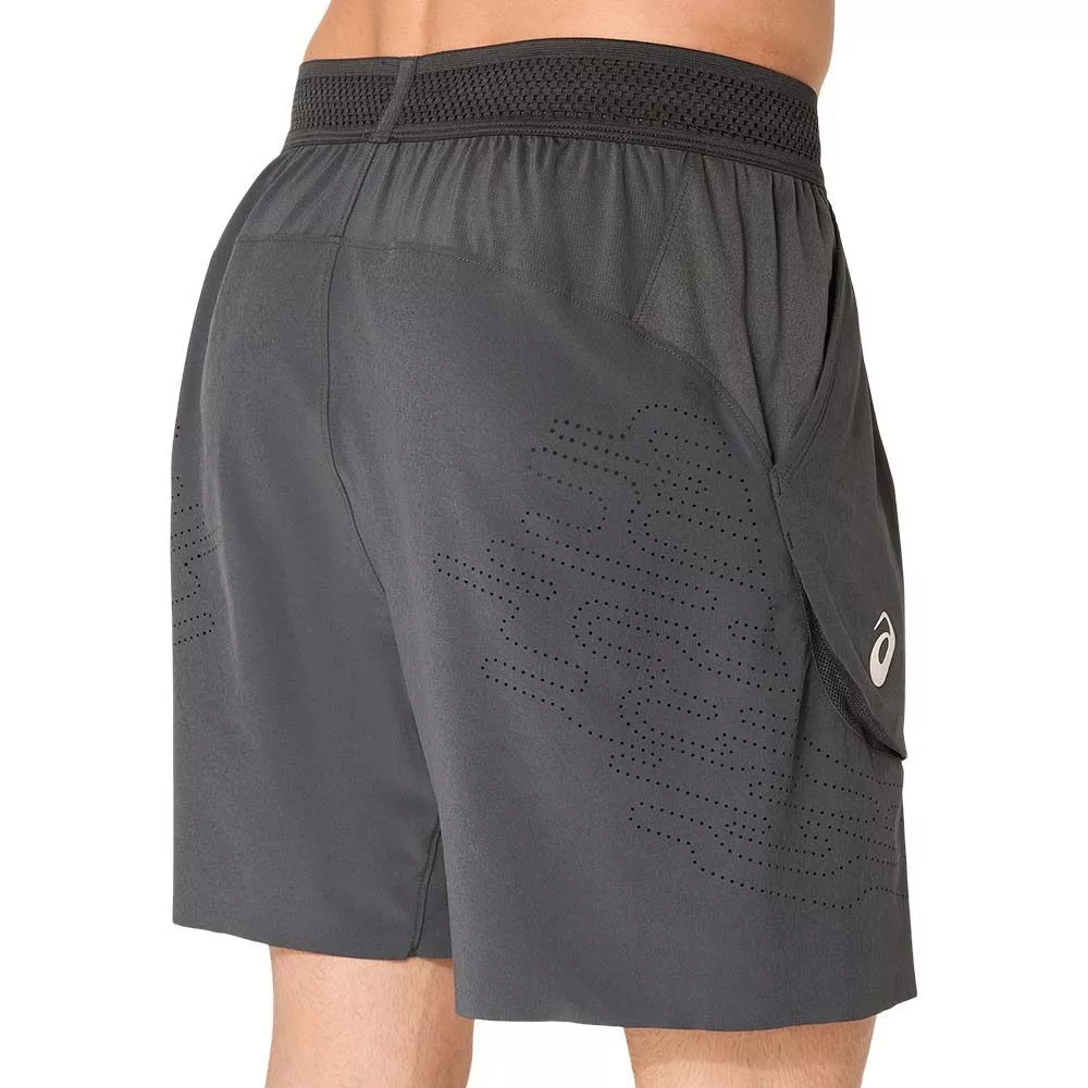 Pantaloncino Asics Match Laser Cut Grigio