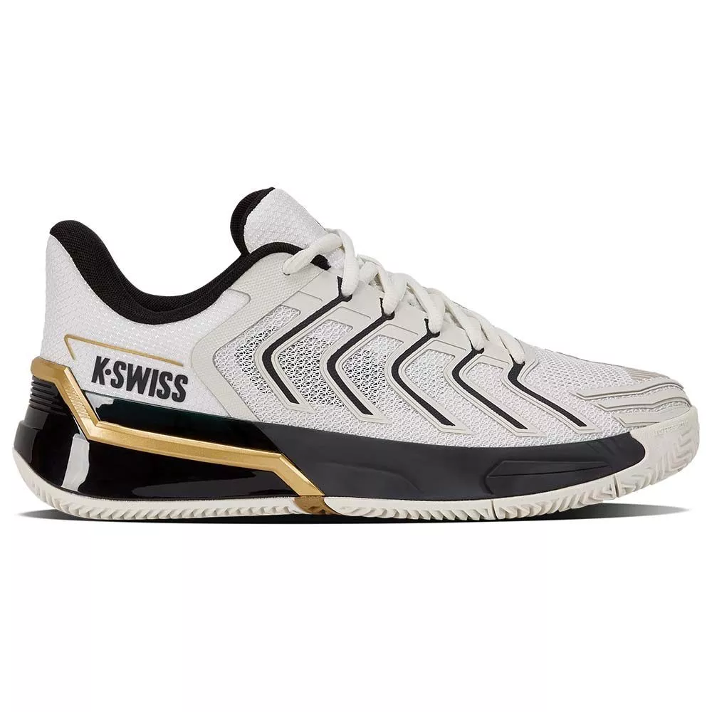 Scarpe da padel K-Swiss Ultrashot 4 Bianco / Nero / Oro