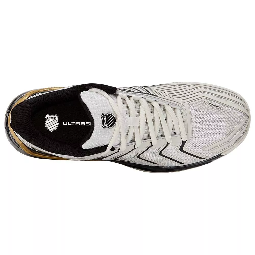Scarpe da padel K-Swiss Ultrashot 4 Bianco / Nero / Oro