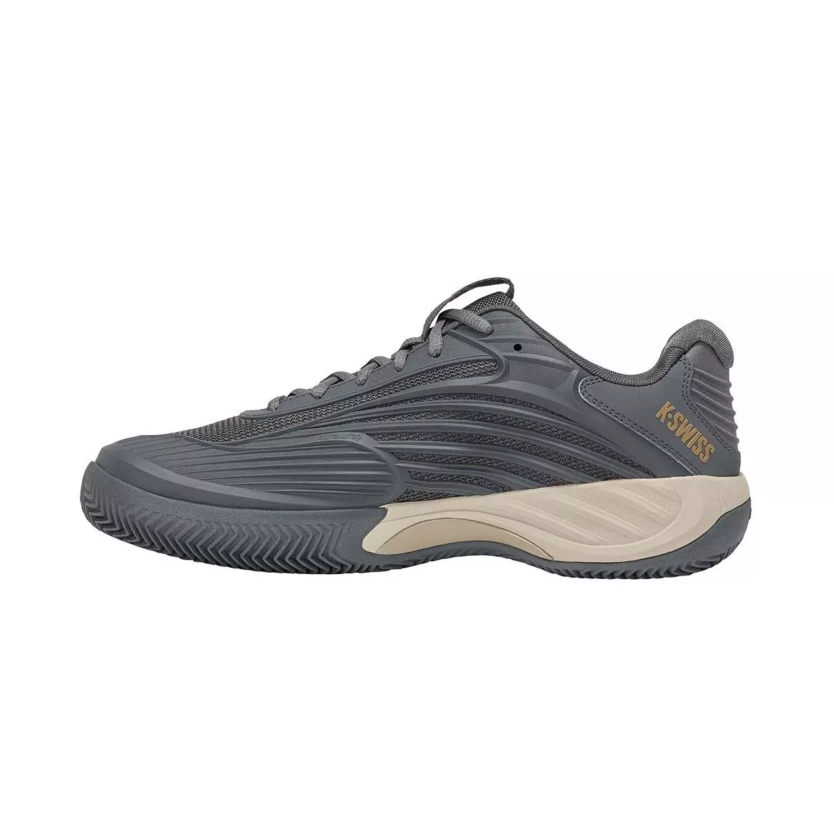 Scarpe da padel K-Swiss Hypercourt Express 3 Grigio / Kaki