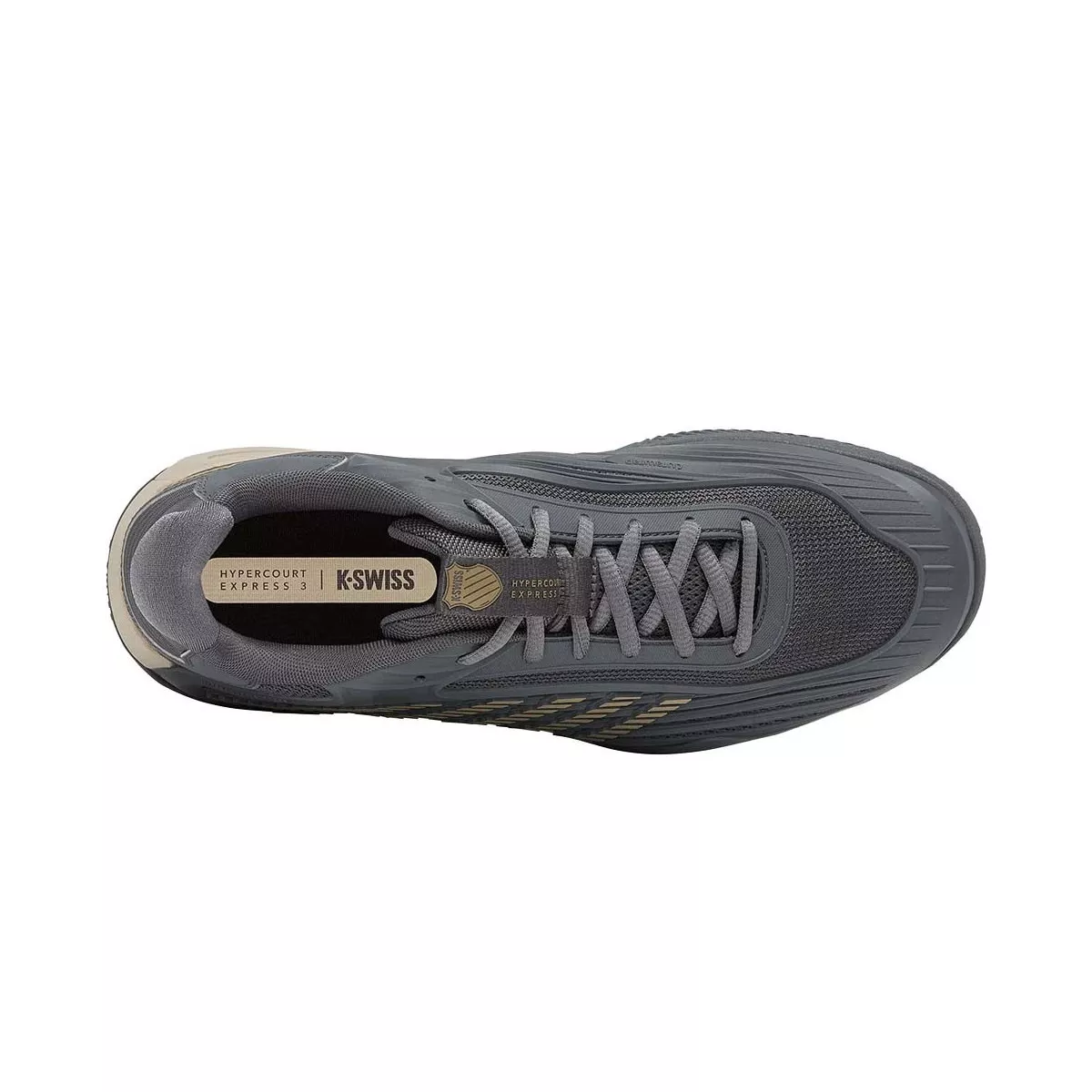 Scarpe da padel K-Swiss Hypercourt Express 3 Grigio / Kaki