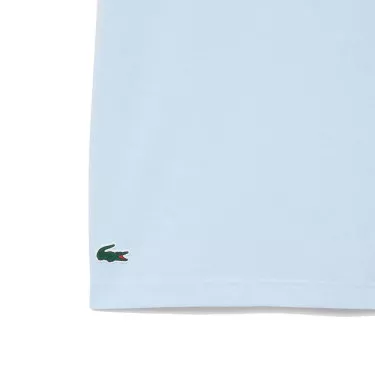 T-Shirt Lacoste Sport Ultra Dry Stampata Azzurro / Blu