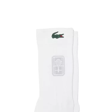Calze Lacoste Tech Bianche