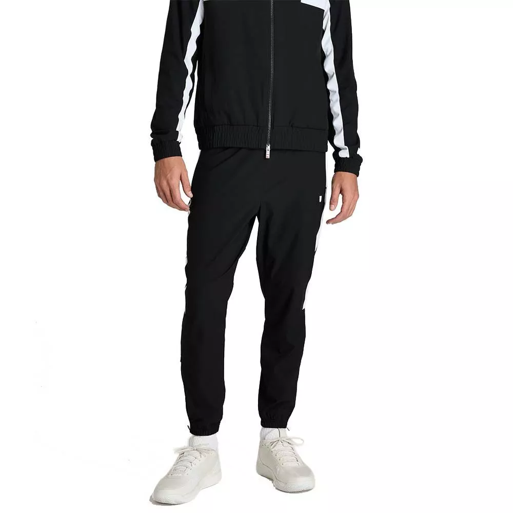 Pantaloni da Jogging Wilson Grand Slam Uomo Nero / Bianco