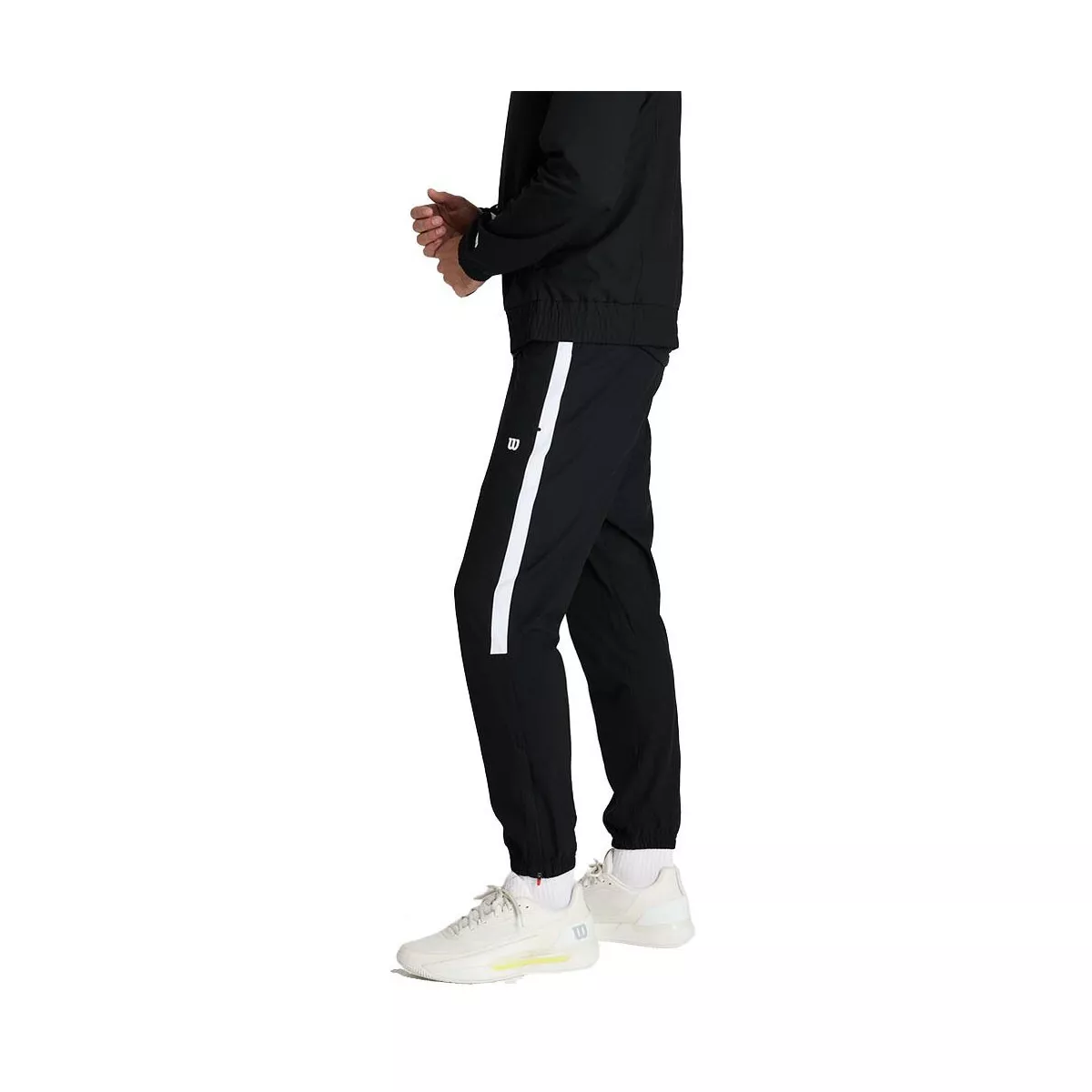 Pantaloni da Jogging Wilson Grand Slam Uomo Nero / Bianco