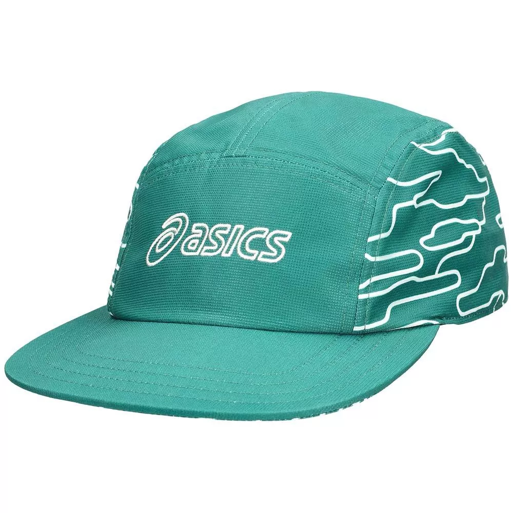 Cappello Asics Padel 5 Panel Verde / Bianco
