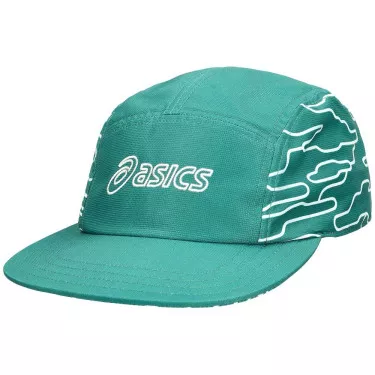 Cappello Asics Padel 5 Panel Verde / Bianco