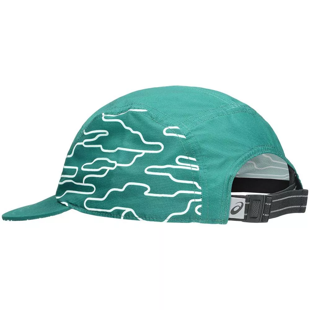 Cappello Asics Padel 5 Panel Verde / Bianco