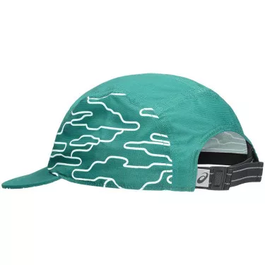 Cappello Asics Padel 5 Panel Verde / Bianco