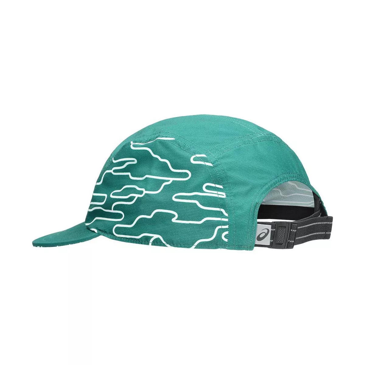 Cappello Asics Padel 5 Panel Verde / Bianco