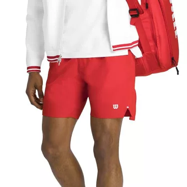 Short Wilson Tournament 18cm Uomo Rosso