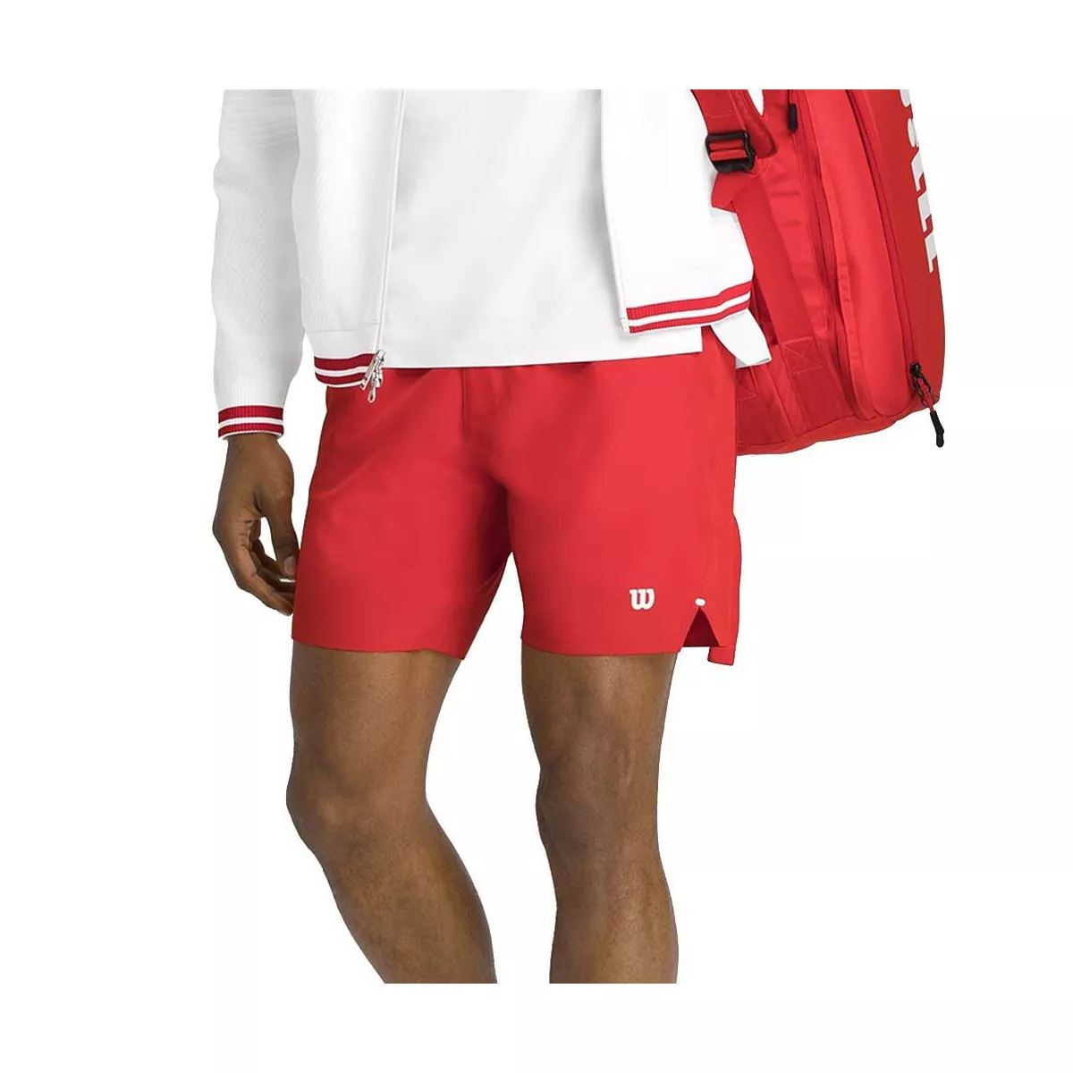 Short Wilson Tournament 18cm Uomo Rosso