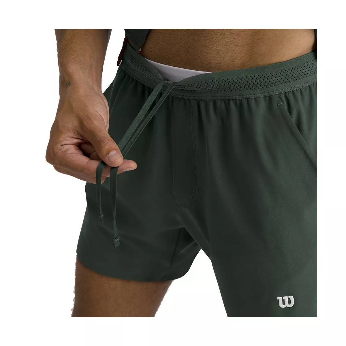 Short Wilson Tournament 18cm Uomo Verde