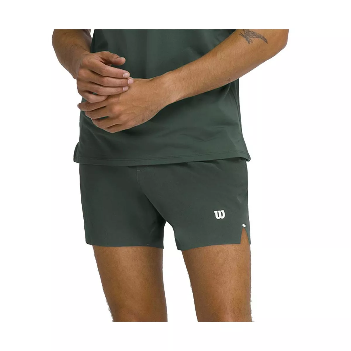 Short Wilson Tournament 18cm Uomo Verde