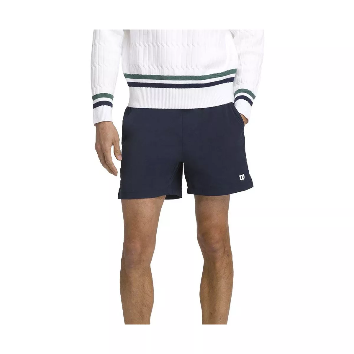 Pantaloncino Wilson Padel Volley Blu Navy