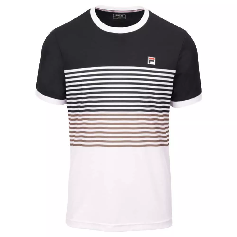 T-Shirt Fila BB 1983 Nero / Tortora