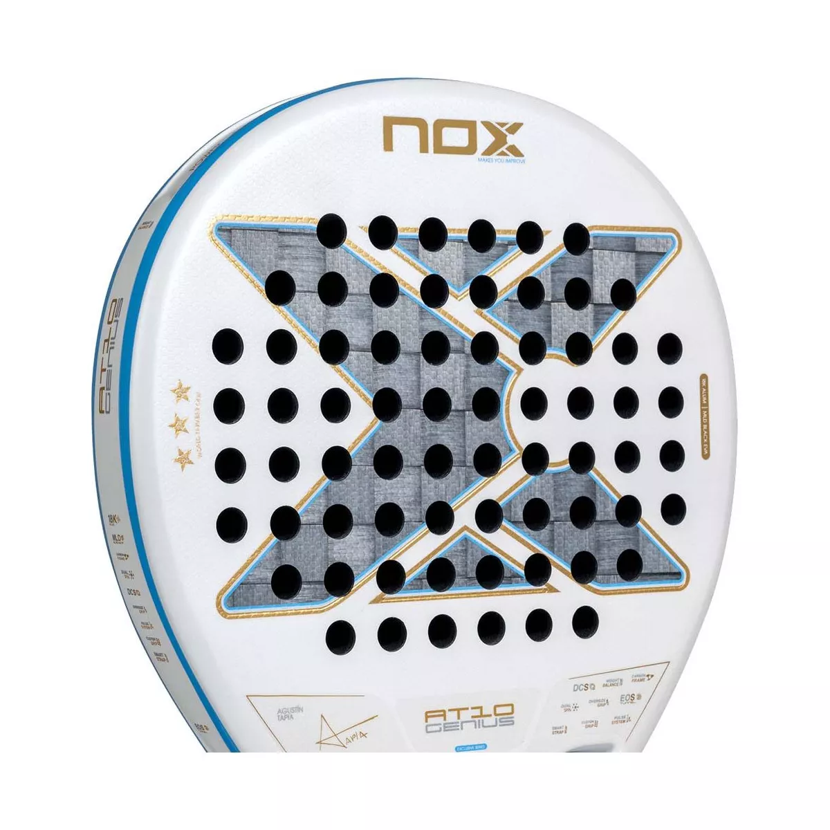 Pala Nox AT10 Genius 18K Alum Buenos Aires 2026