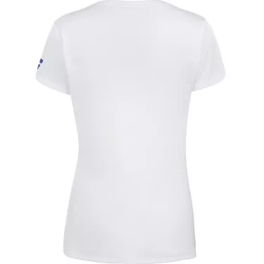 T-Shirt Babolat Play Cap Bambina Bianco