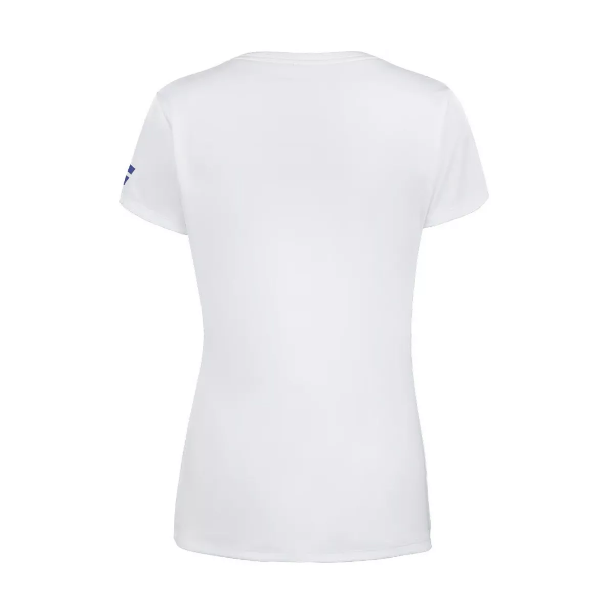 T-Shirt Babolat Play Cap Bambina Bianco