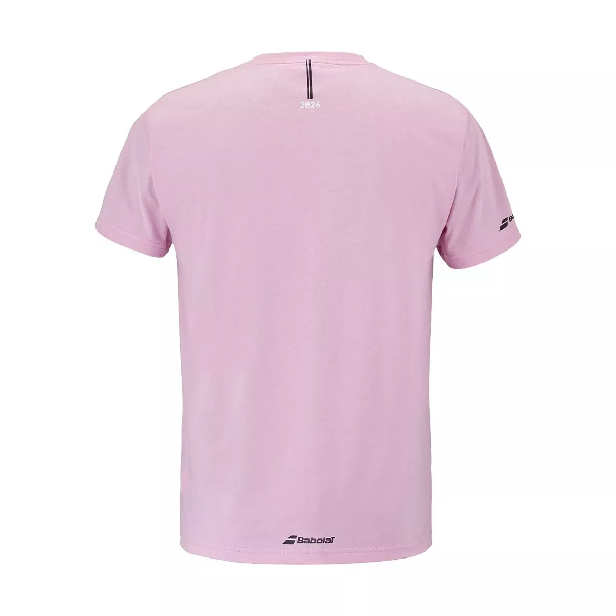 T-Shirt Babolat Exercise Message Rosa