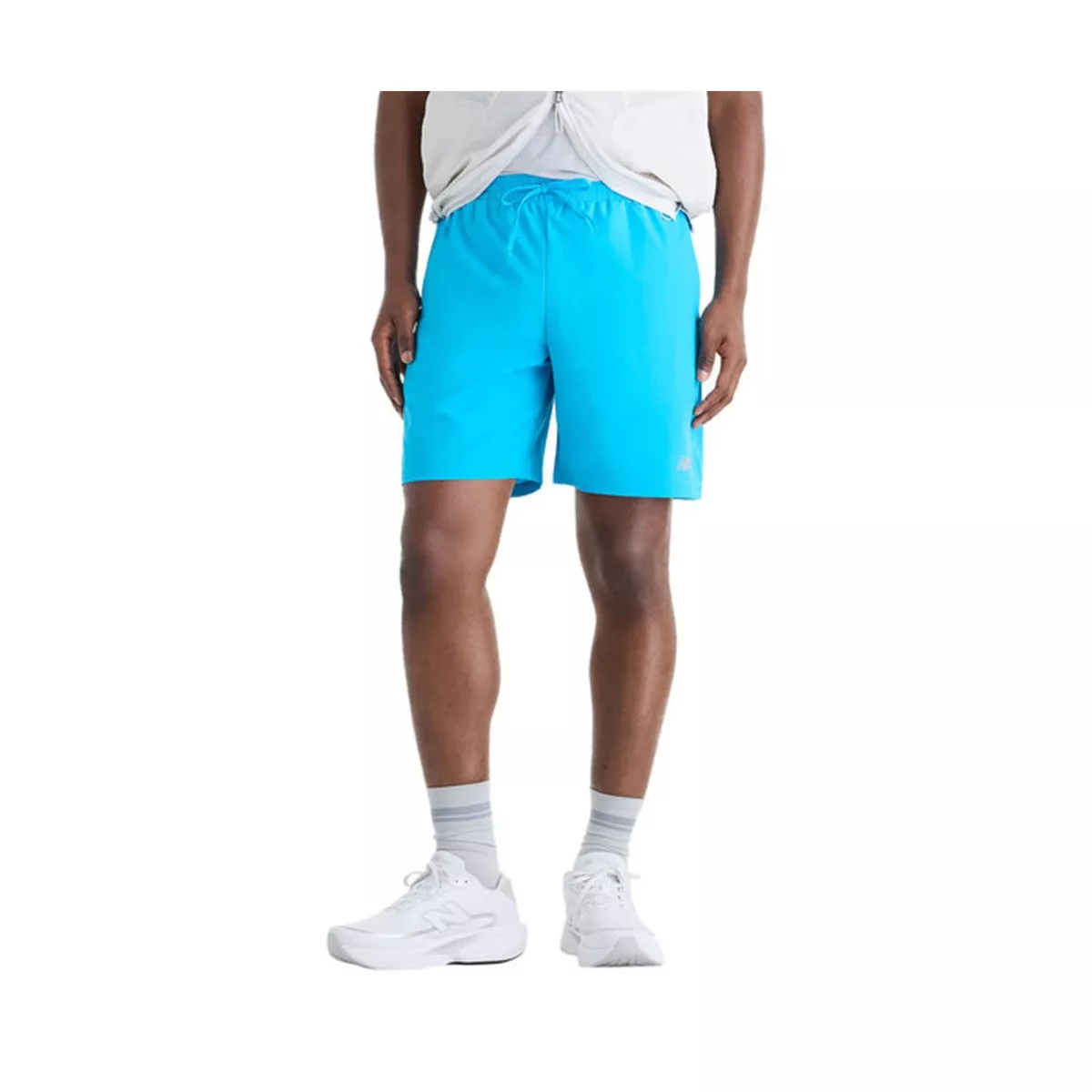 Pantaloncini New Balance Essentials Blu