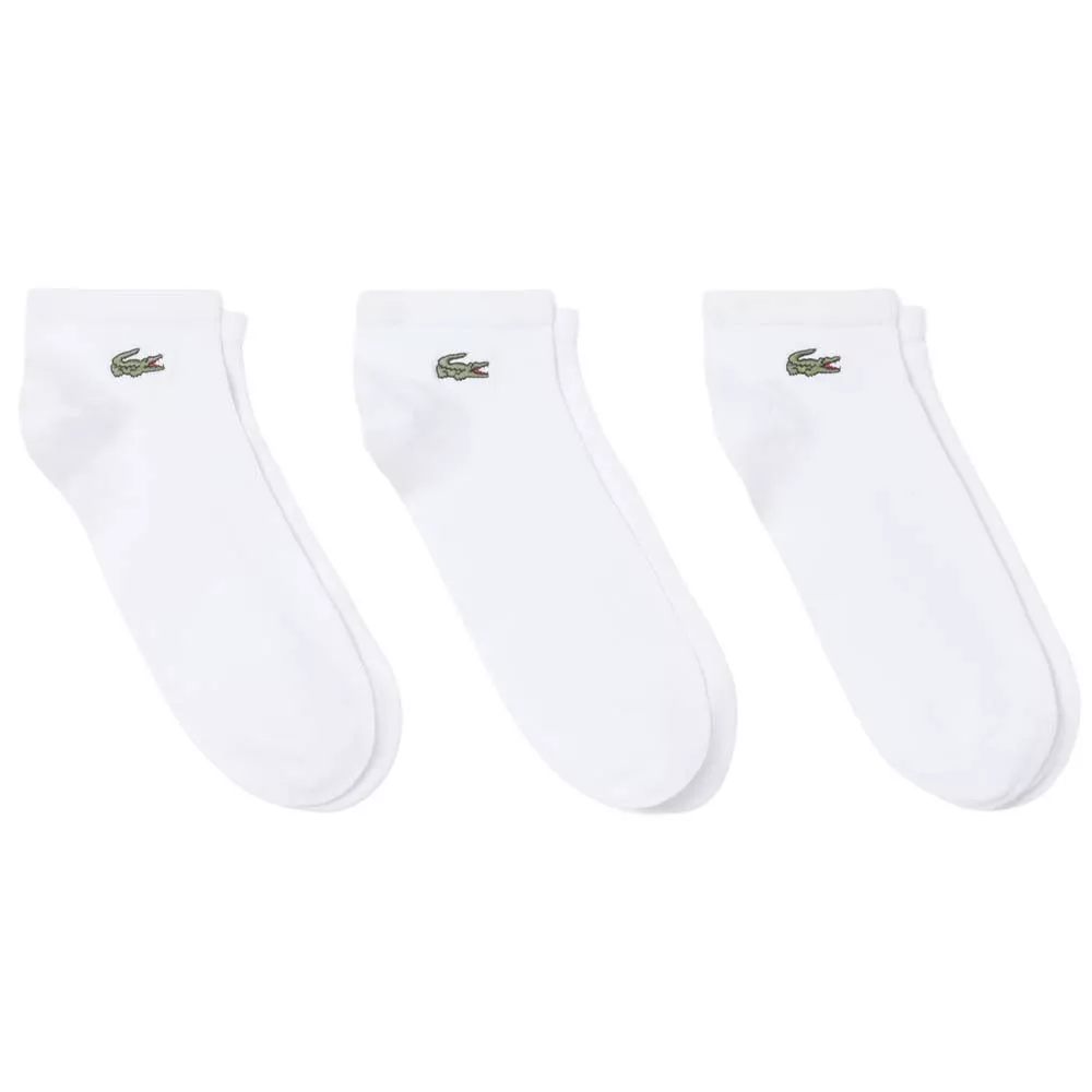 Calze Lacoste Sport Short Bianche (3 paia)