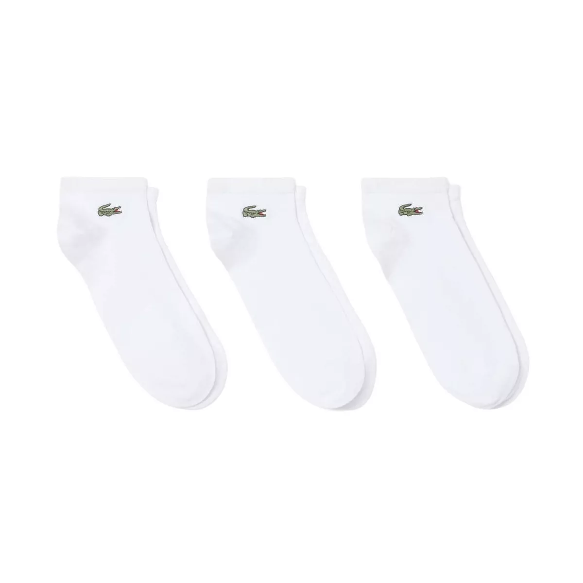 Calze Lacoste Sport Short Bianche (3 paia)