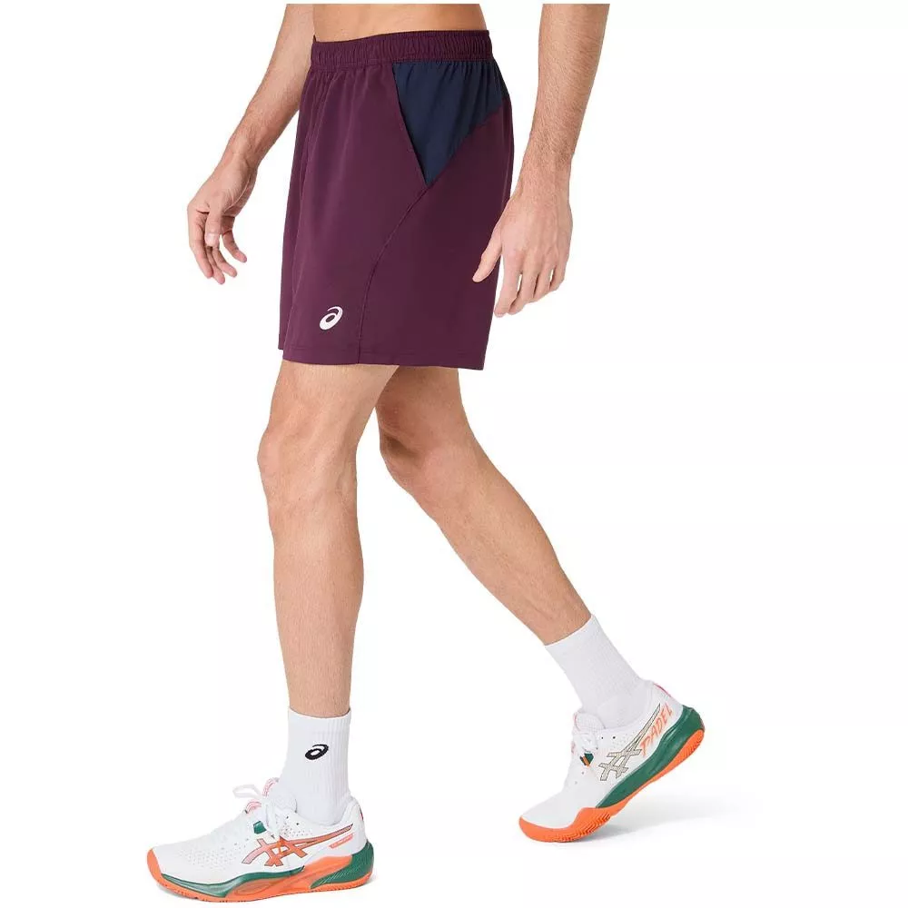 Short Asics Padel Court Viola Scuro