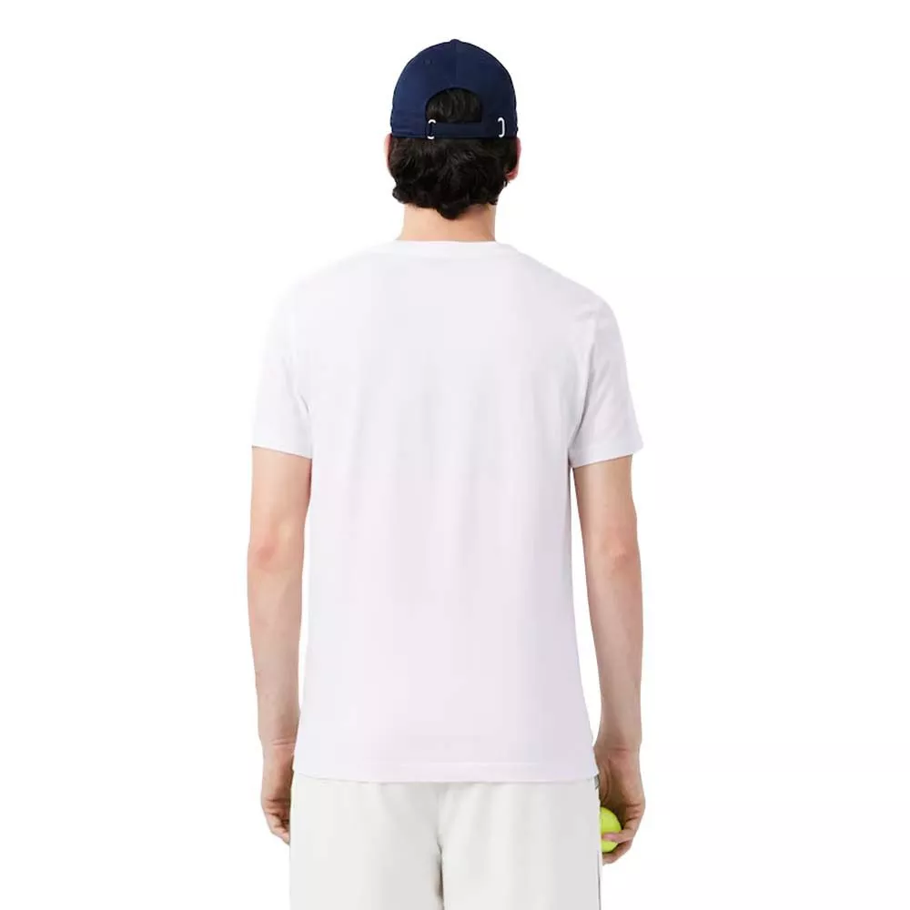 Pack T-Shirt + Cappellino Lacoste Padel x Novak Djokovic Bianco
