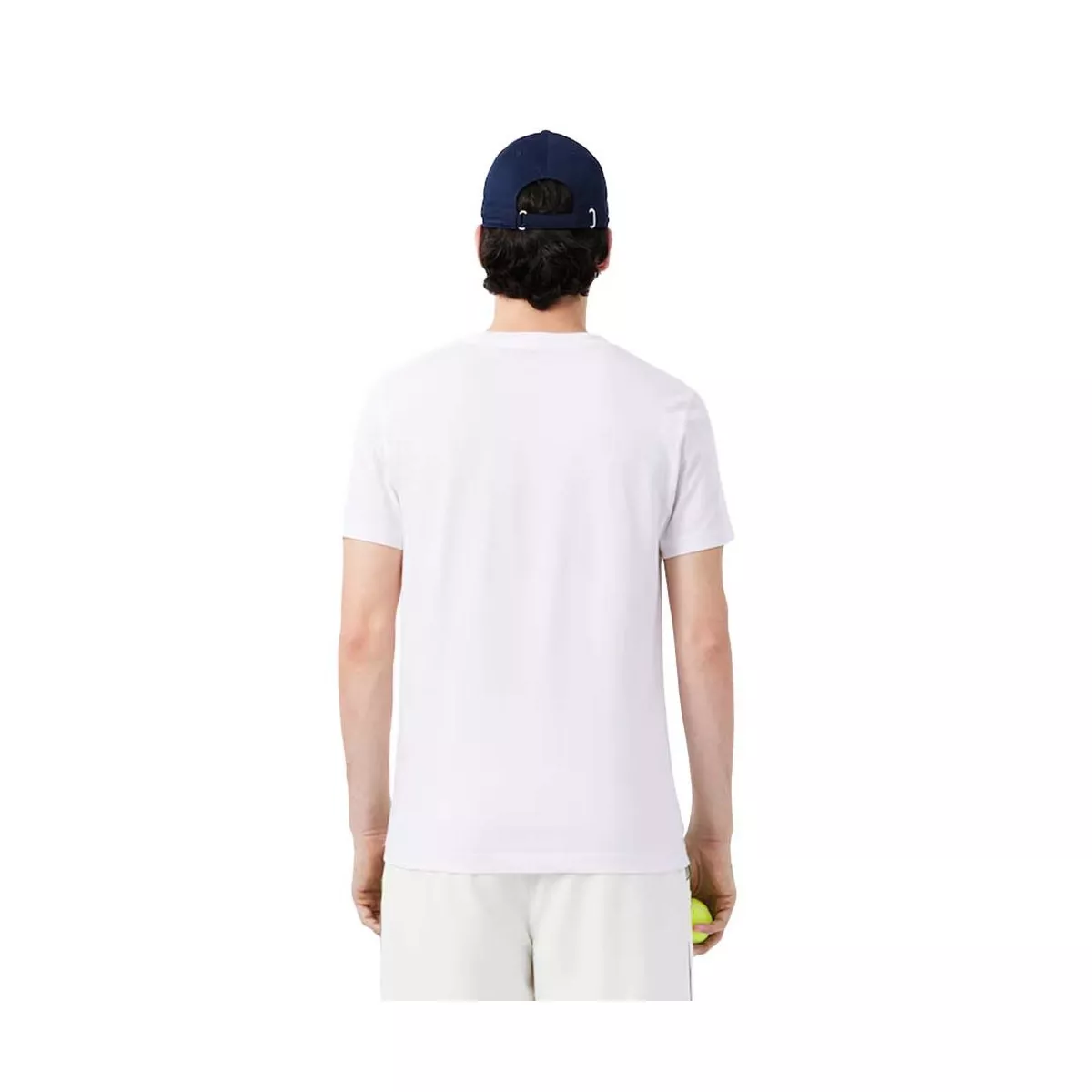 Pack T-Shirt + Cappellino Lacoste Padel x Novak Djokovic Bianco