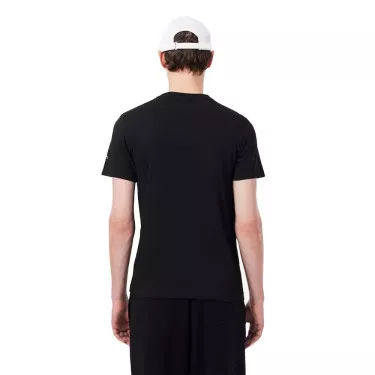 Pack Maglietta + Cappellino Lacoste Padel x Novak Djokovic Nero
