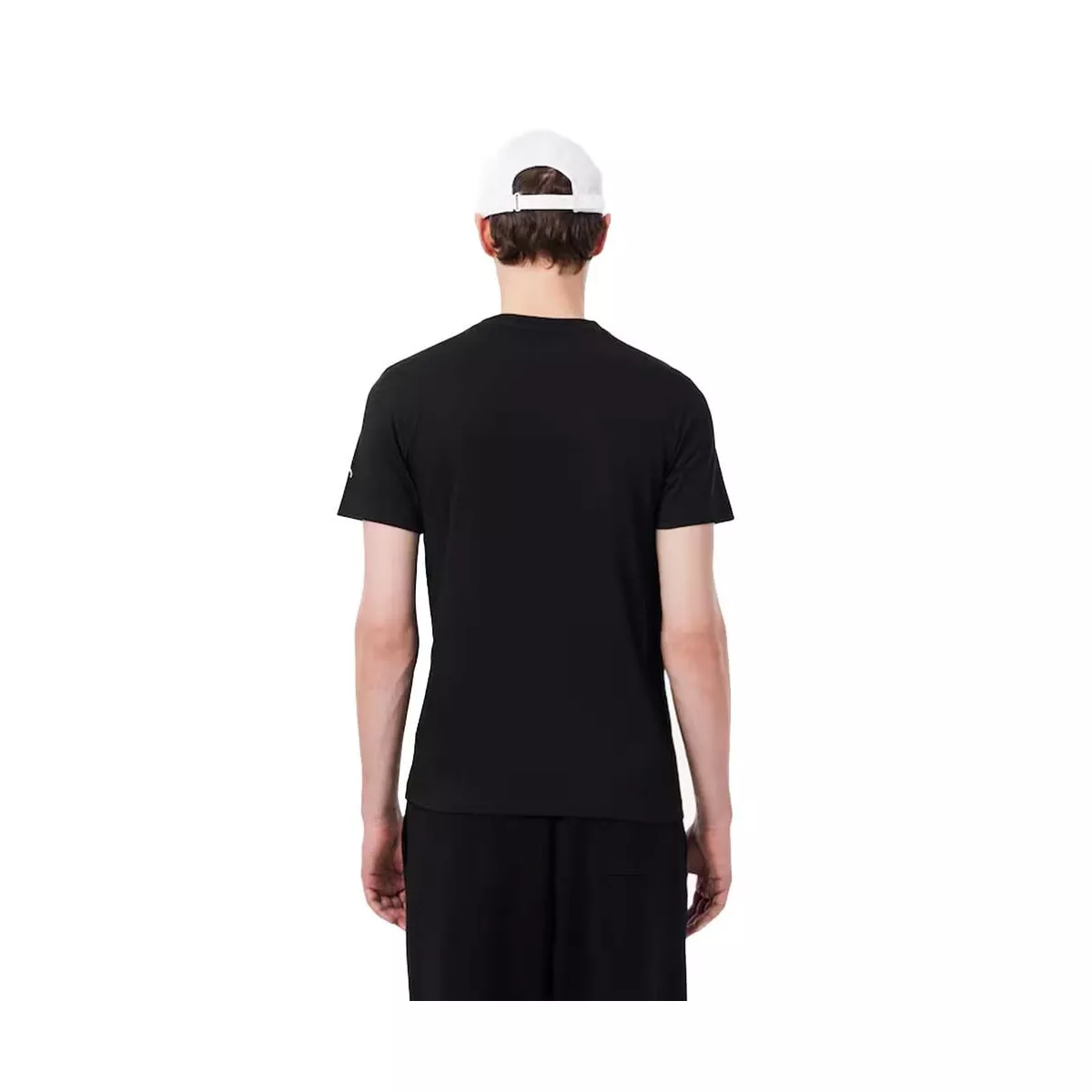 Pack Maglietta + Cappellino Lacoste Padel x Novak Djokovic Nero