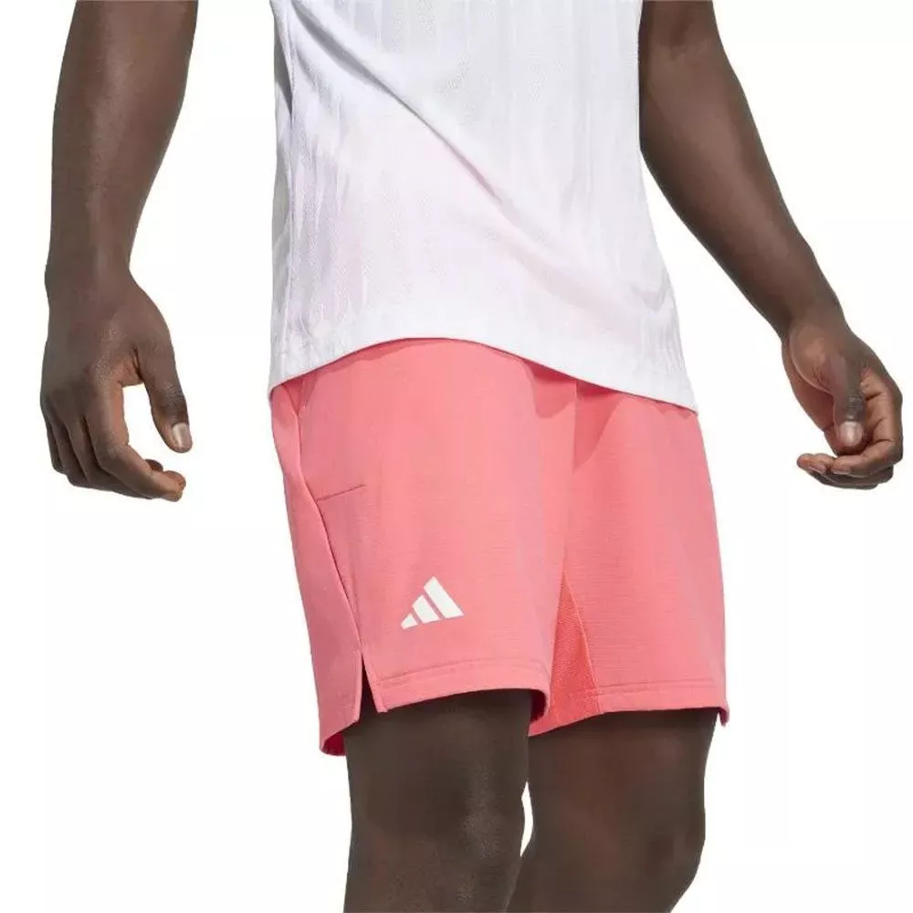 Pantaloncino Adidas Ergo Padel Climacool 18cm Rosso Cremisi