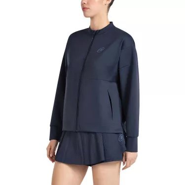Felpa Bullpadel Pedina Donna Blu Navy