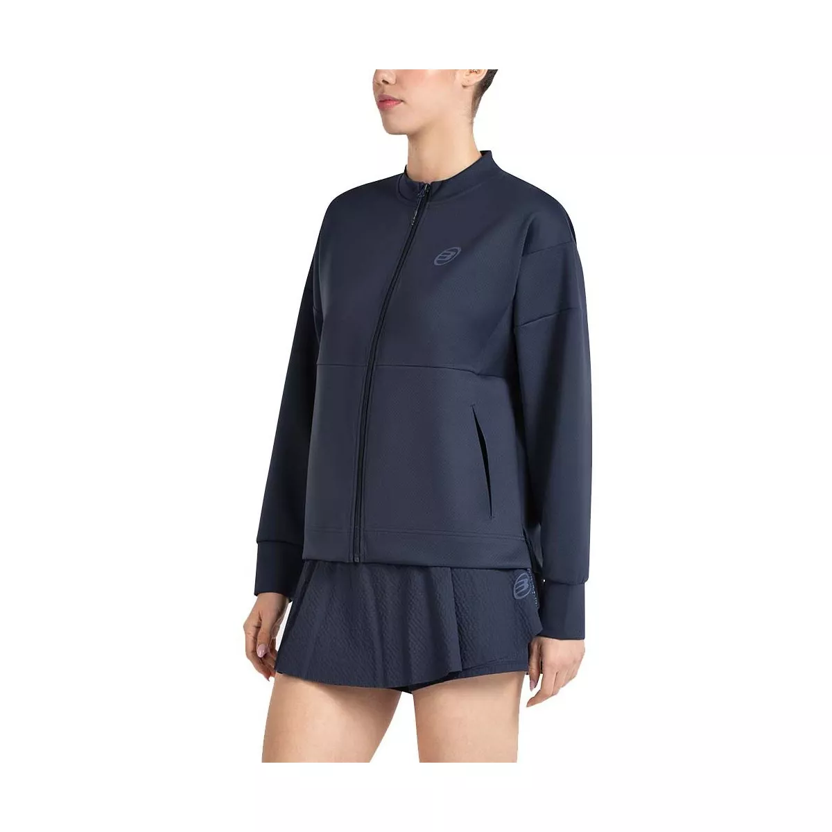 Felpa Bullpadel Pedina Donna Blu Navy
