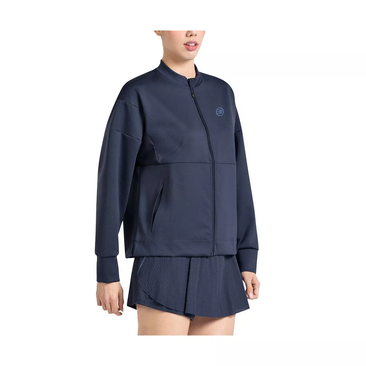 Felpa Bullpadel Pedina Donna Blu Navy