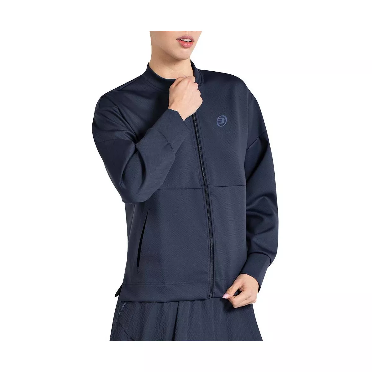 Felpa Bullpadel Pedina Donna Blu Navy