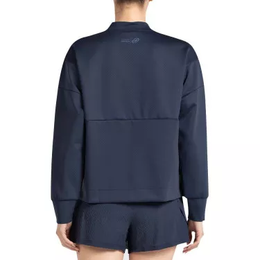 Felpa Bullpadel Pedina Donna Blu Navy