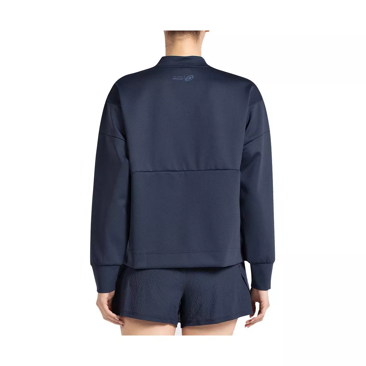 Felpa Bullpadel Pedina Donna Blu Navy