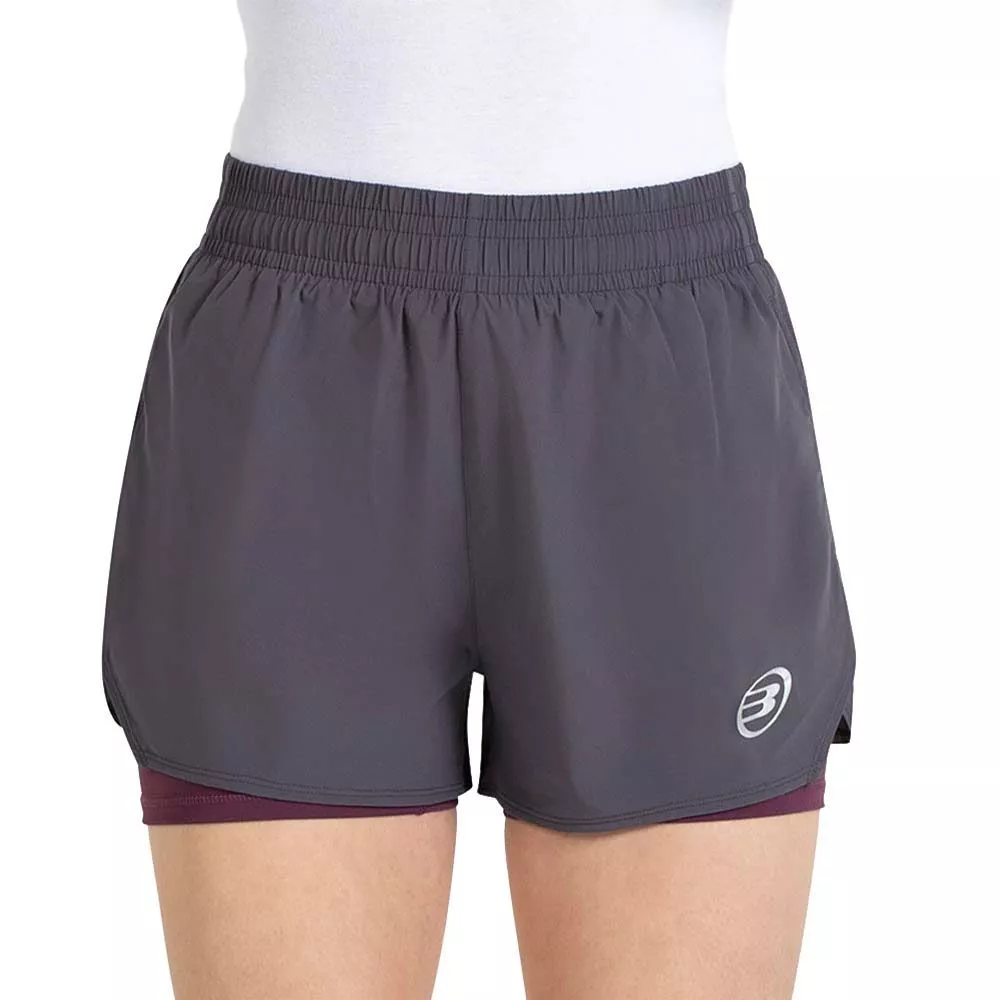 Short Bullpadel Orfeu Donna Grigio Scuro
